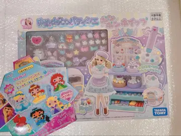 [ 아쿠아 비즈 덤 포함 ] 리카짱 유메 deco 파티시에 폼폼 휘핑