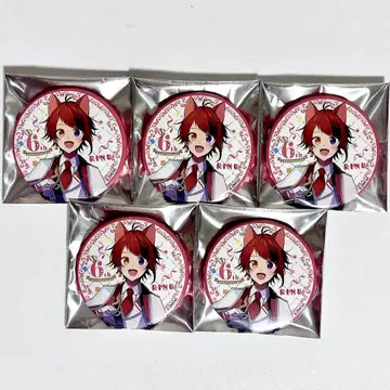 리이누 군 스토푸리 6주년 캔뱃지 등신