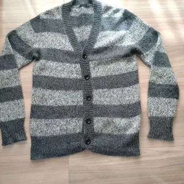 남성용 가디건 니트 스웨터 L 사이즈 GLOSTER