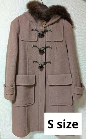 [ 새상품급 ] 질스튜어트 모카 브라운 더플 코트 S