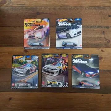 핫휠 묶음 판매 5대 세트 부르바드 와이스피 R34