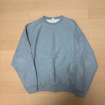 OVY 헤비 웨이트 와이드 풀오버 스웨트 그레이