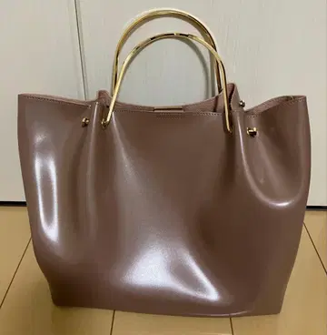 SIMPLICITE 심플리시떼 메탈 핸드백 더스티 핑크