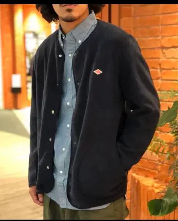 단톤 노카라 플리스 자켓