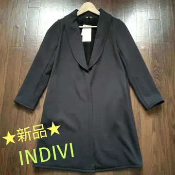 새상품 INDIVI 인디비 코트 블랙 36 사이즈