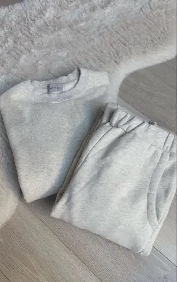 SeaRoomlynn 볼륨 스웨트 풀오버 셋업