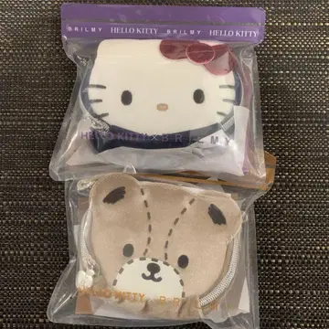 새상품 HELLO KITTY x BRILMY 미니 화장품 파우치 세트