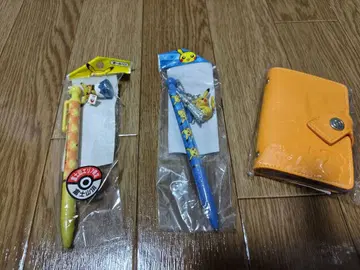 피카츄 볼펜 샤프 카드 케이스 세트