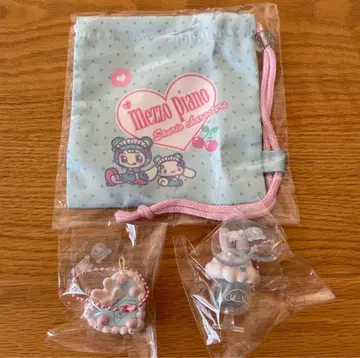 산리오 메조피아노 복조리 참 키링 시나몬 세트