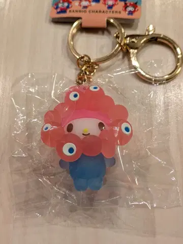 오사카 간사이 엑스포 입체 마스코트 클리어 컬러 키링 [ 마이멜로디 ]