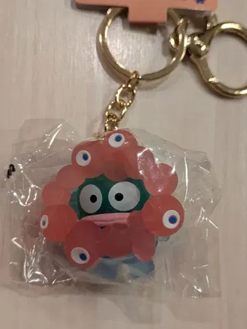 오사카 간사이 만박 입체 마스코트 클리어 컬러 키링 [ 한교동 ]