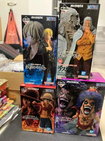 원피스 1번 복권 시련의 그 너머로 피규어 4체 세트