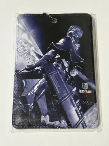 진격의 거인 진격의 히타 히타 한정판 패스 케이스 리바이