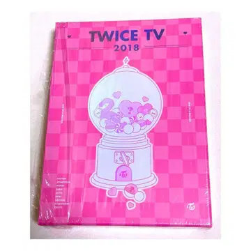 TWICE TV 2018 DVD 4장 새상품급 (트레이딩 카드 없음)