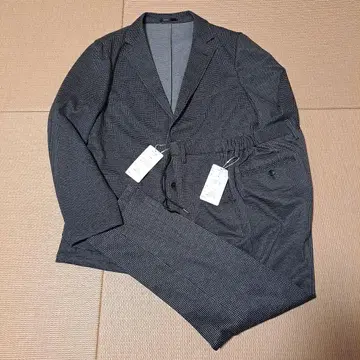 AOKI 파자마 수트 프린트 저지 하운드투스 비즈니스 캐주얼