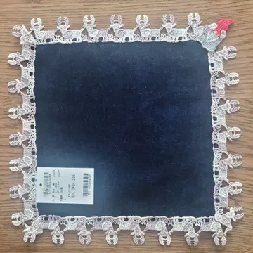 치카자와 레이스 타월 손수건