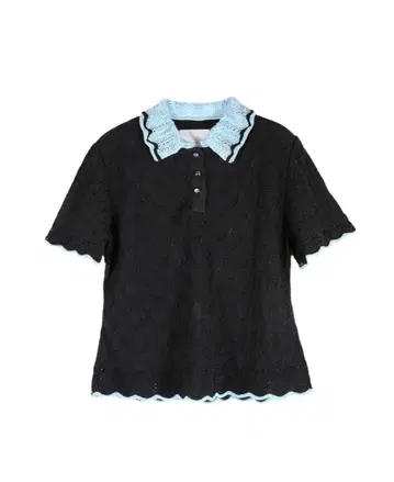 타마유라 니트 폴로 tunica