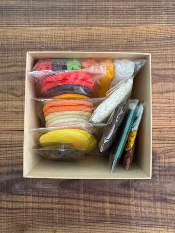 식재료 베이직 세트 (브라운 코사지)