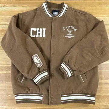 택 포함 새상품 [ NBA ] 시카고 불스 시카고 불스 바시티 자켓 농구