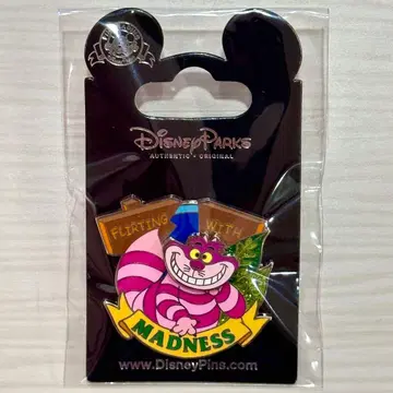 홍콩 디즈니 체셔 고양이 핀 배지