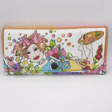 [ 미사용 ] 장지갑 가계부 지갑 핸드메이드 통장 케이스