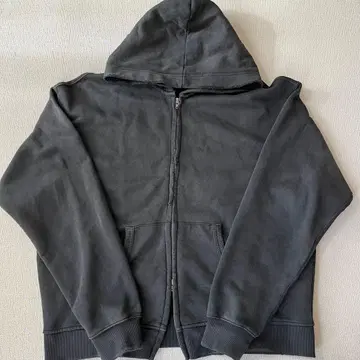 WYM 더블 지퍼 후드티 L 사이즈