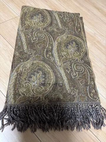 ETRO 에트로 페이즐리 무릎 담요 스톨 니시카와 산업 빈티지 대형