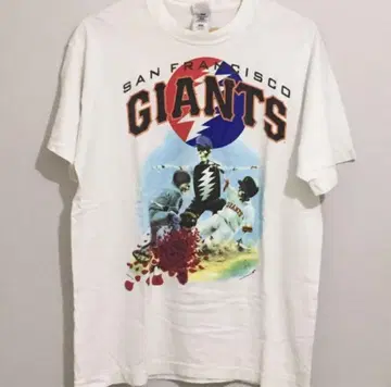 SF GIANTS 그레이트풀 데드 밴드T 빈티지 90's