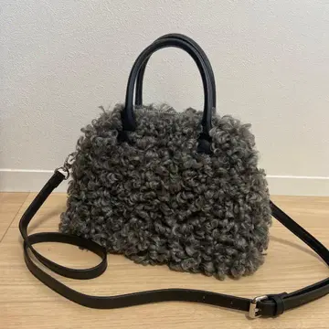 [ 미사용 ] Ray BEAMS 푸들 퍼 2way 백 그레이