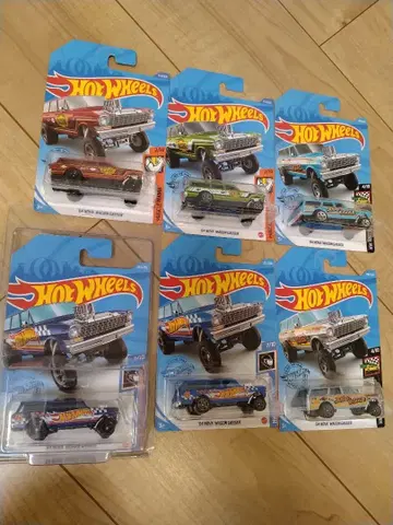 핫 휠 64 노바 왜건 개서 6대 세트