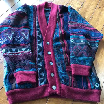 COOGI 가디건 S 100% 울 쿠지 새상품급