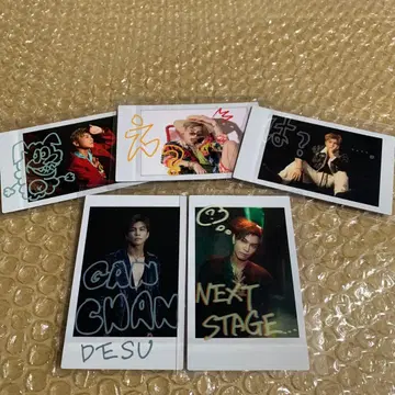 이와타 타카노리 SPACE COWBOY 스티커 카드 5장 세트 2