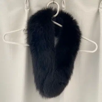 퍼 티펫 옷깃 머플러