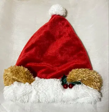 더피 산타 모자 팬캡 디즈니씨 크리스마스