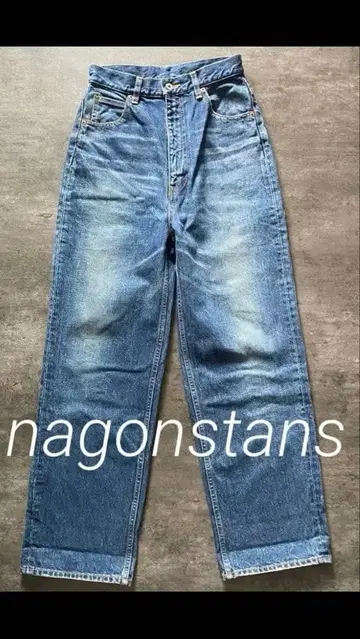 nagonstans 002 Staple 데님 스트레이트 36