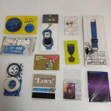 아라시 오노 사토시 컬러 굿즈 세트