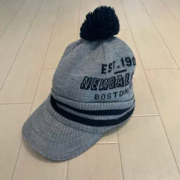 [ 새상품급 ] New Balance 니트 캡 그레이