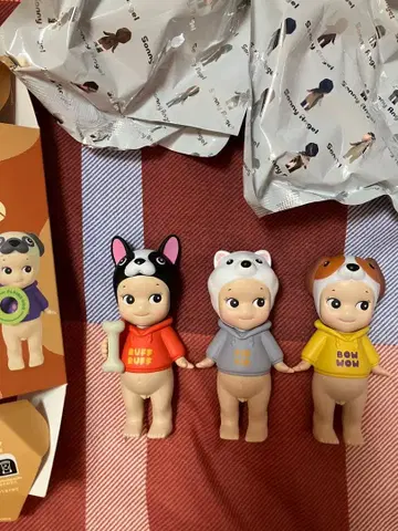 소니 엔젤 도그 타임 3체 세트