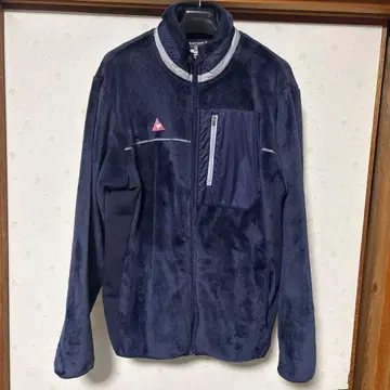 르꼬끄 스포르티브 네이비 플리스 자켓 골프