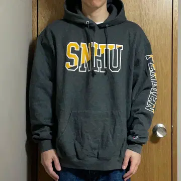 Champion 칼리지 프린트 후드 맨투맨 XL 사이즈