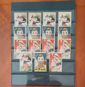 [ 미국 캐릭터 ] 미키 & 베티 & 뽀빠이 각 5장 세트