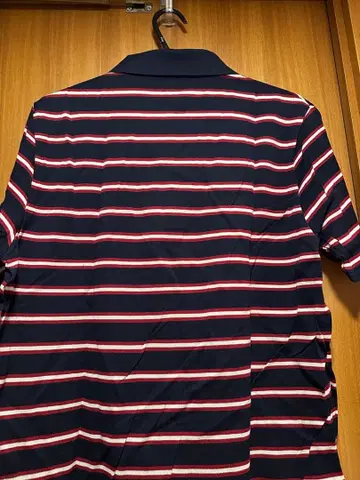 BALLY 네이비 스트라이프 피케 셔츠 새상품 택