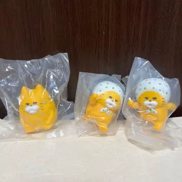 노라네코 군단 미니어처 피규어 3개 세트