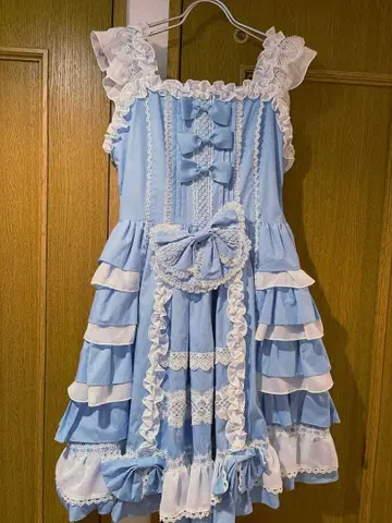 안드로미오 호화찬란 오버롤 스커트 색스