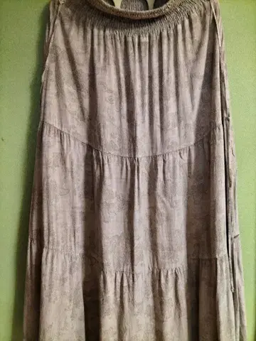 Flyage Goa 그레이 롱 스커트