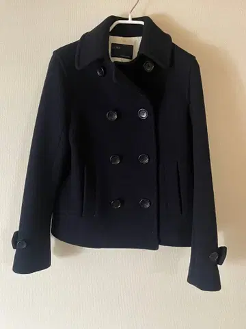 [ 새상품급 ] IENA 네이비 숏 기장 피코트