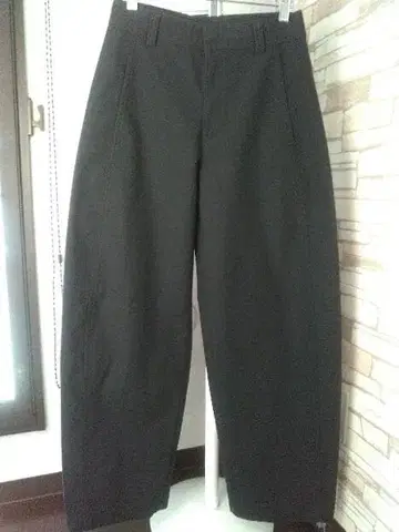 [ 2개 묶음 ] UNIQLO 저지 배럴 레그 팬츠 블랙 & 네이비 S