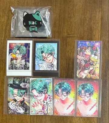 악마 집사와 검은 고양이 아쿠네코 난자타운 네임 배지