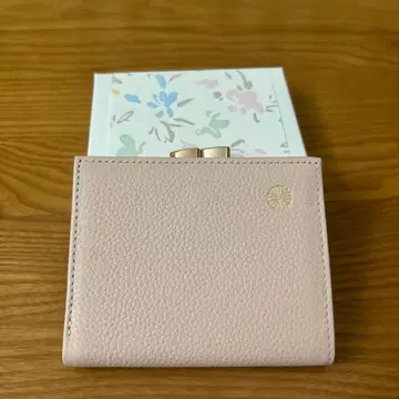 황궁 가마구치 지갑 페일 핑크