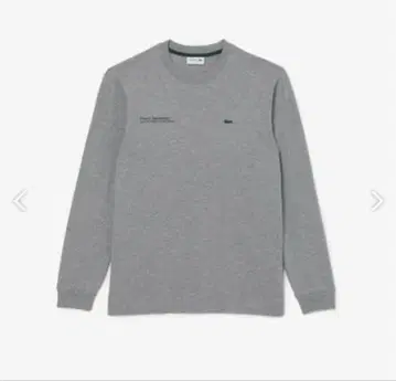 LACOSTE 라코스테 긴팔 T셔츠 그레이 사이즈 4 L 상당